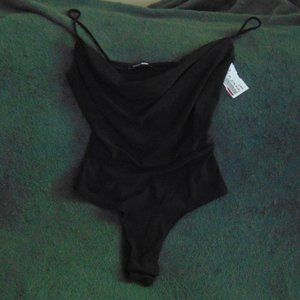 Black Tank Bodysuit